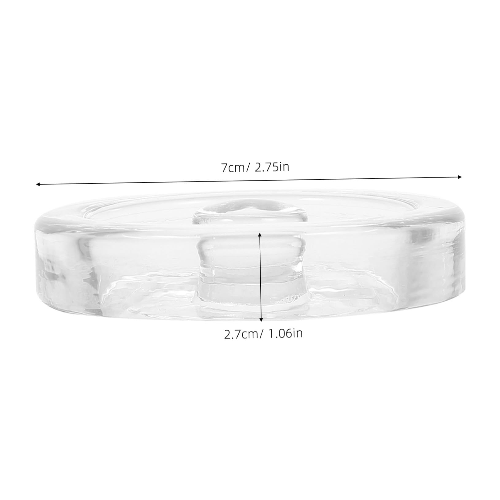 Glas Gärgewichte mit Griff für Fermentation und Einlegen