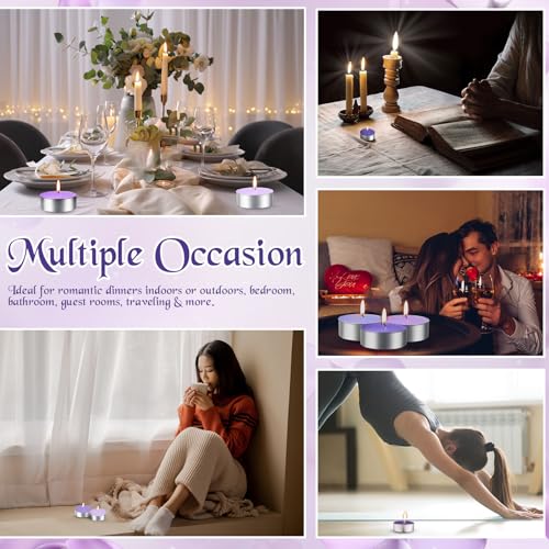 Huquary HEL-HUQUARY-2388 108 Pcs Scented Tea Lights Candles Mini Candles Set Small Scented Tealight Candles Bulk thumb #3