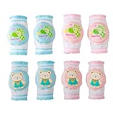 Oukinakinn Baby Knee Pads, Walking Kneepads for crawling Memory Foam Pad Cushion