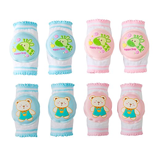 Oukinakinn Baby Knee Pads, Walking Kneepads for crawling Memory Foam Pad Cushion