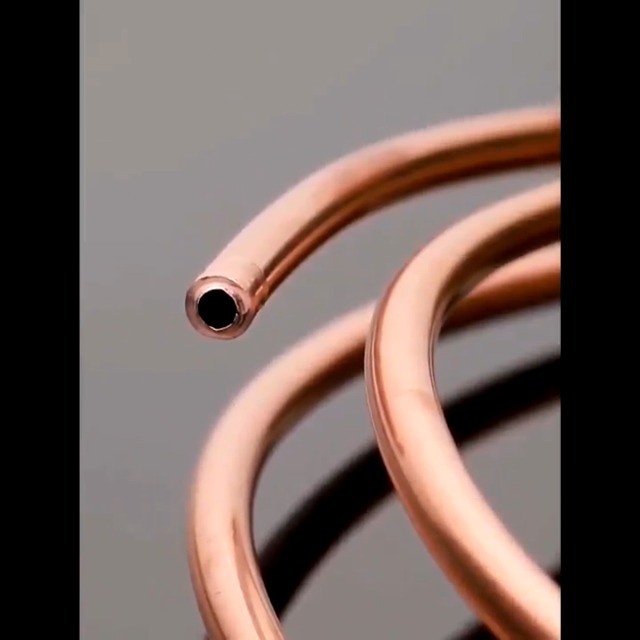Tube De Cuivre Souple 2M - Diamètre Extérieur 3mm X 2mm Intérieur - Pour Plomberie Et Réfrigération