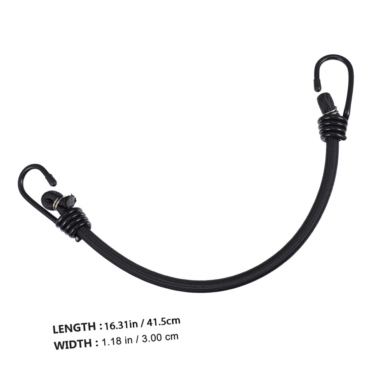 iplusmile 4pezzi Cinghie Elastiche Resistenti Gancio Corda Elastica Per Fissaggio Di Tende Bagagli e Valigie Leggera e Portatile Per Varie Attività All Aperto
