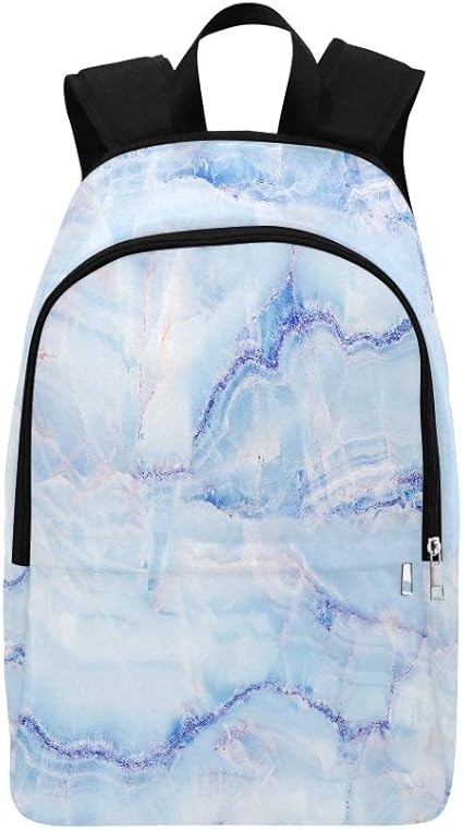 blue marble backpack
