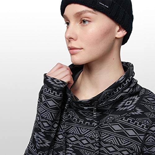 Kavu Skylar Sweater Long Sleeve Yoga Hiking Sweat Shirt- Night Tundra - S #TOP4