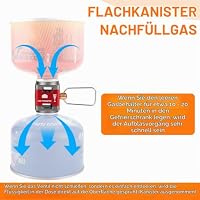 LALAGO Gasflaschen Nachfülladapter 815, Gasdruckventil-Aufblasventil – Ansicht 3