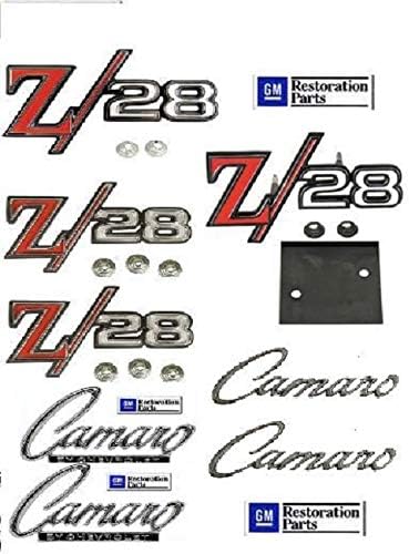 1969 Camaro Z28 Emblem Package (All Emblems)