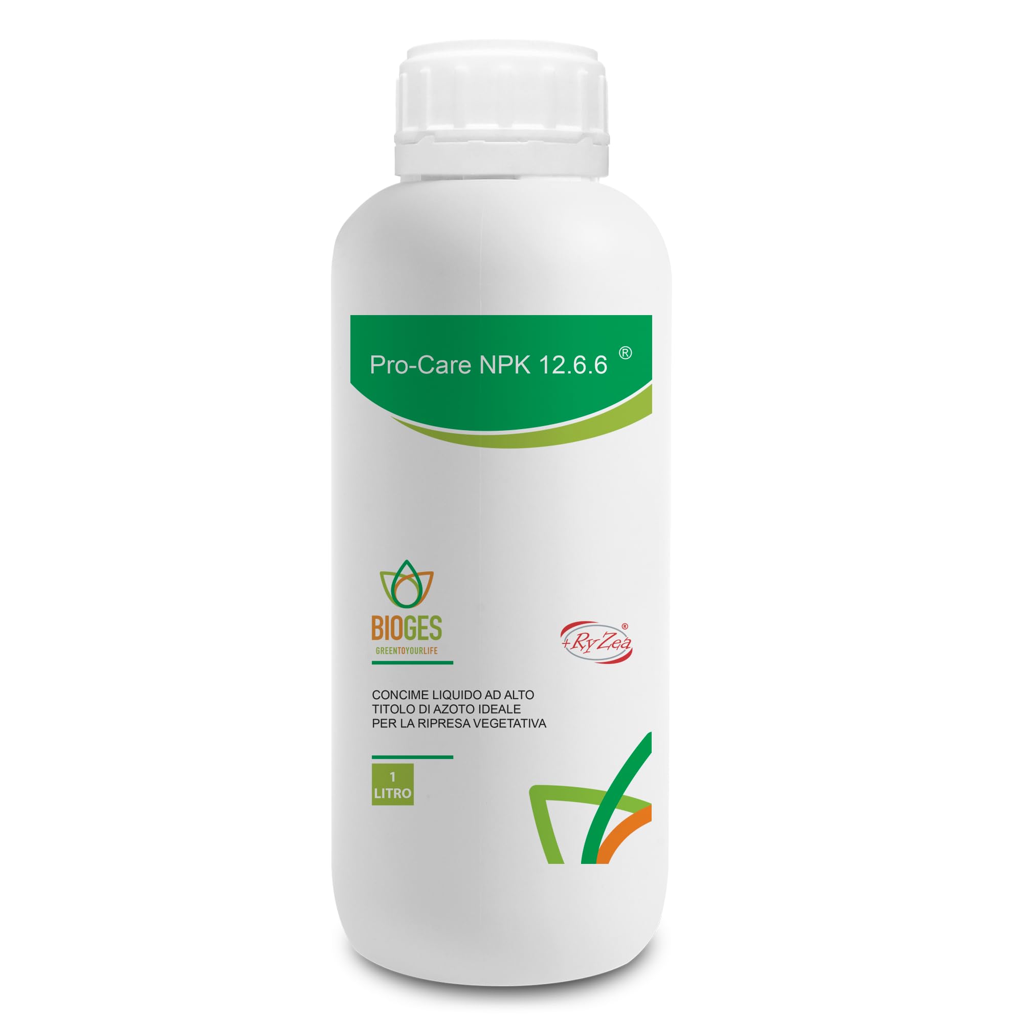 PRO-Care NPK 12.6.6 da 1 LT Bonsai Concime Liquido NPK ad Alto Titolo di Azoto, Ideale per la ripresa vegetativa