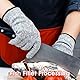 Yuanchu 2 Paar Arbeitshandschuhe Schnittfest Level 5, PFAS Frei Schnittschutzhandschuhe Schnittfeste Handschuhe Filetierhandschuh Schnittschutz Küchenhandschuhe zum Schneiden Fleisch Austernschütten L