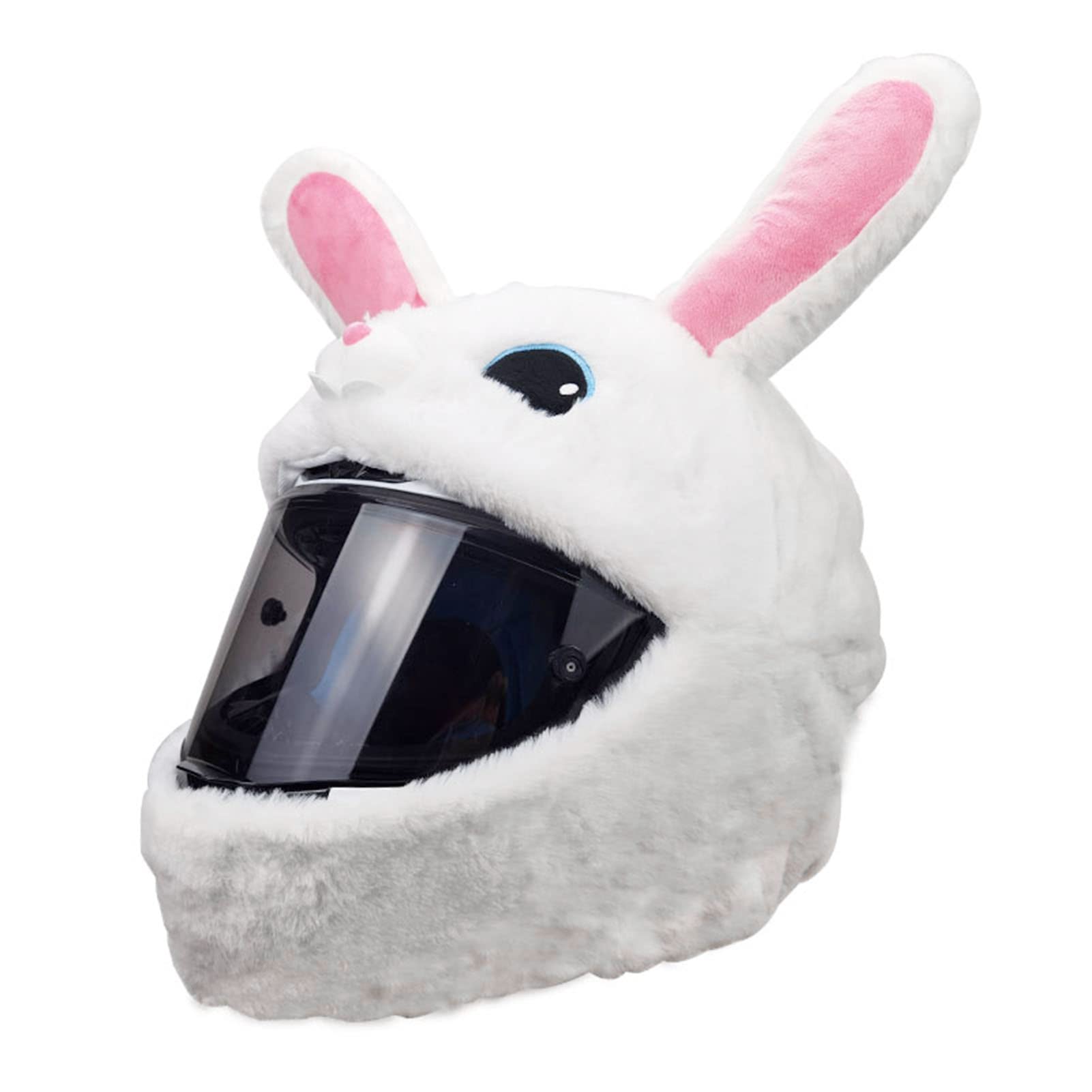 Housse De Casque Moto Père Noël - Déco Noël Drôle En Peluche, Protection Casque, Unisexe Adulte - Idée Cadeau Motard
