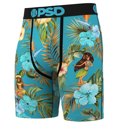 PSD Men's Maui Wowie Sea Boxer Briefs, Multi, XL
