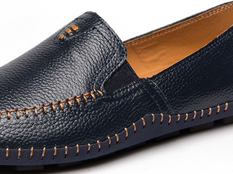 Shoes Men's British Soft-Soled Slip-on Loafers Fashionable and Versatile Shiny Oxford Shoes for Wedding Party Business Men Low-top Comfortable Shoes