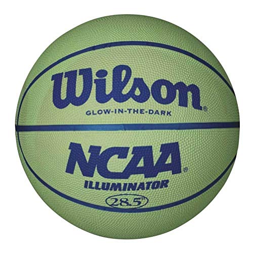 WILSON WTB1613 NCAA Illuminator, Glow in the Dark Basketball, 28.5