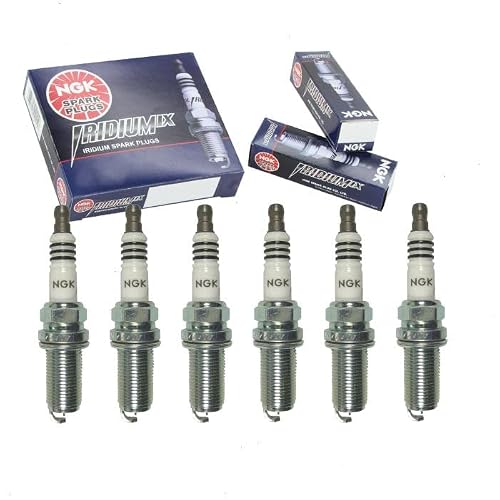 6 pc NGK Iridium IX Spark Plugs Land Rover LR2 3.2L L6