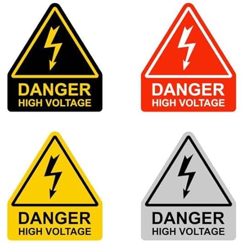 Danger High Voltage Sign by LINNI'S Cover