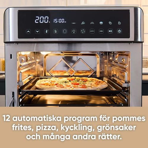 Bordsugn 25L med Air-fryer TO 9579 - Mångsidig matlagning