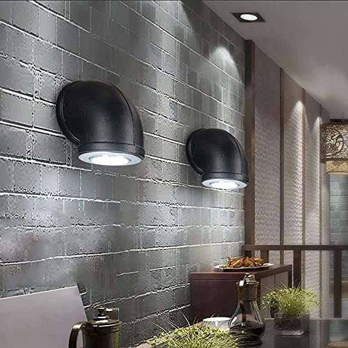 Lámpara de pared E27 industrial para pasillo, restaurante y bar 4