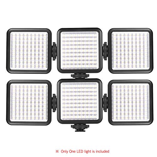 Docooler Andoer W81 Mini Câmera Interlock Led Painel De Luz 6.5 W Dimmable 6000 K Filmadora Lâmpada