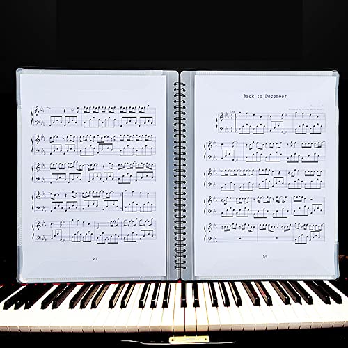 Waterdicht ABS Muziekblad Map Lied Bestand Clef Papier Opslag Plastic Opslag Rack, A4-documenten Verzamelmap, Pianogitaar Muziekinstrumentaccessoires - Image 7