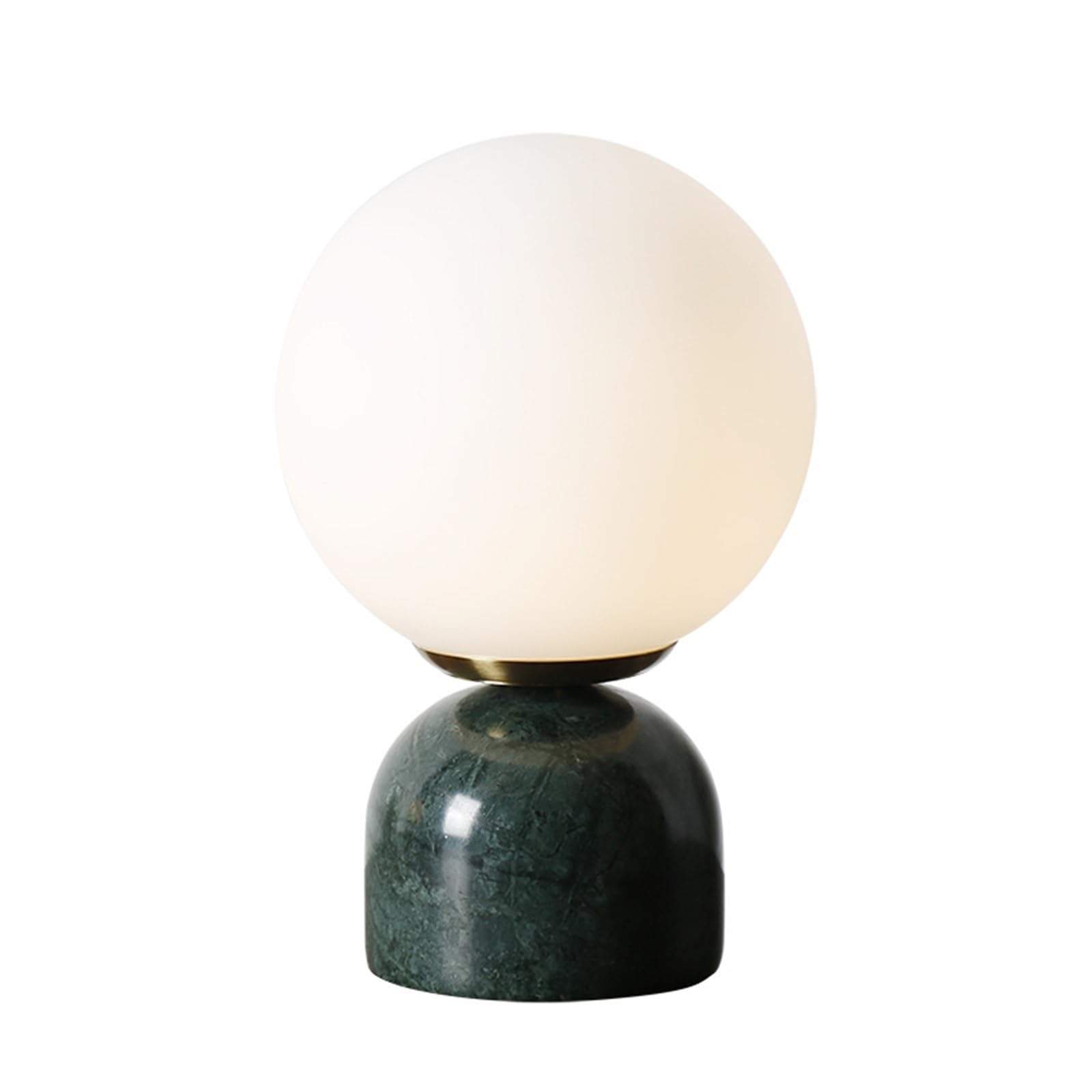 LJHFG63KUYT Bedside Lamps Marble Table Lamp Bedroom Bedside Study Decoration Nightstand Dorm(Green)