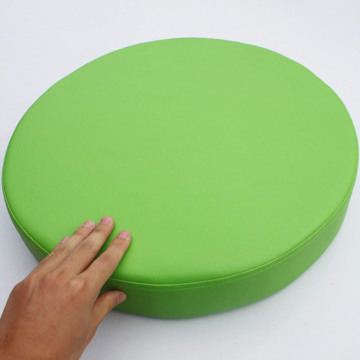 BUAOGDVG Round Kitchen Chair Cushion, Waterproof Outdoor Seat Cushions, 35/40/45/50cm Removable Washable for Dining Room Chair, Office, Garden, Outdoor, Indoor(I,30x8cm/12x3in)