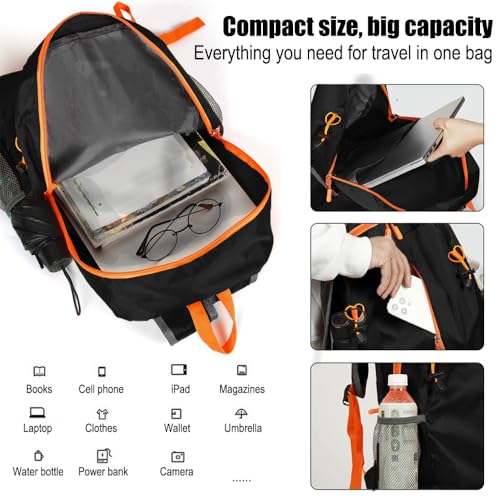 Mochila ligera pequeña impermeable para trekking miniatura 4