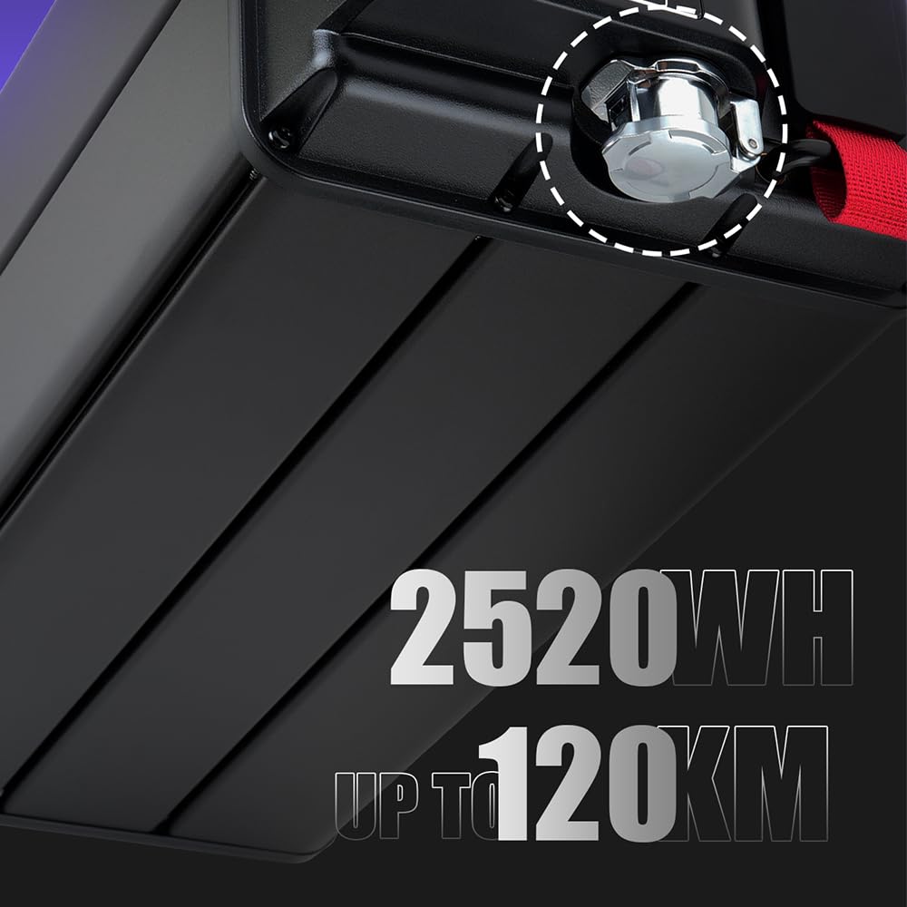 79Bike Falcon Pro Dirt Bike elettrica per adulti, motocicletta elettrica da 19 pollici con batteria al litio da 72 V 35 Ah, autonomia di 125 km, motore 10 kW, bici elettrica da 410 Nm (argento viola)