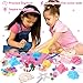 G.C Unicorn Sensory Bin for Girl Kid Toy, Play Sand Art Kit 108pcs with Sandbox, 2lb Color Sand, 6 Castle Molds, Unicorn Tactile Sensory Toy Christmas Birthday Gift for Girl Toddler Ages 3 4 5 6 7 8