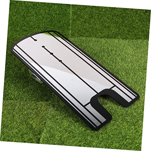 Besportble Swing Trainer Golf Accesories Portable Mirror Alignment Training Mirror Eye Line Alignment Mirror Eyeline Putting Action Posture Corrector Practice Supplies Putter Correction Tool #TOP7
