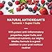 Fruniti Superfruit Medley Smoothie Mix - Antioxidant All-in-One Delicious - Tumeric, Acai, Goji, Elderberry, Blueberries, Pomegranate, Grape Skin, Apple & Pineapple - Makes 24 Smoothies