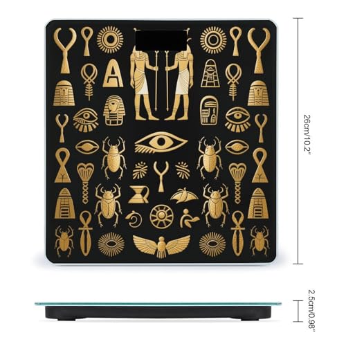 Báscula de Baño Digital con Pantalla LCD y Vidrio Templado miniatura 2