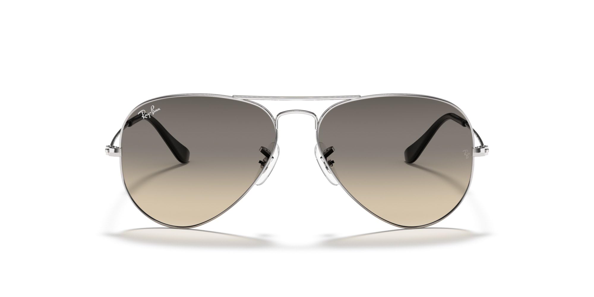 Ray-Ban Aviator Large Metal Gradient RB3025-003/32-58 - Damen/Herren Sonnenbrille - Silver