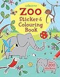 Zoo Sticker & Colouring Book