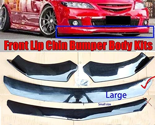 Large universal Front Bumper Lip Body Kit Spoiler For Honda Civi BMW Audi Benz Mazda