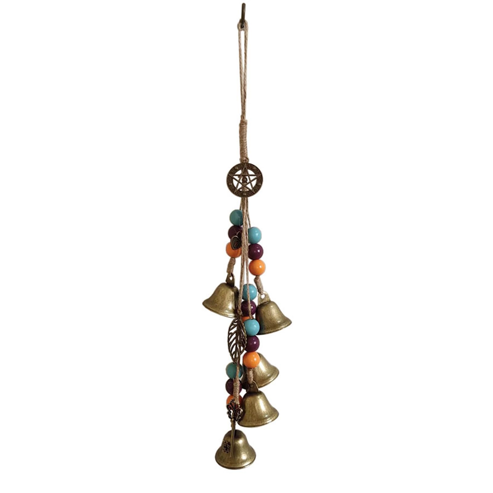 Witch Bells Doors Knob Hanger Decor Wind Chimes Positive Energy Decor Wiccan Home Protections Witch Protections for Doors Knob Hanger Wind Chimes