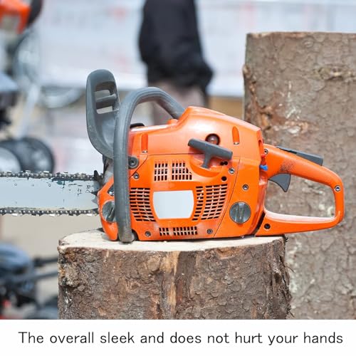 2 Stück Benzinmotor-Startergriff, Starter Griff, Seilzugstarter für Rasenmäher, Kettensäge, Generator, Starter Zubehör, Schwarz