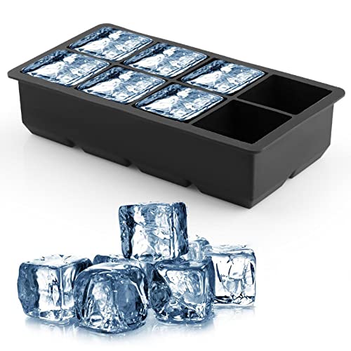 Molde flexible de silicona para hielo 8 compartimentos miniatura 4