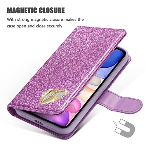 QLTYPRI Custodia a portafoglio per iPhone 11