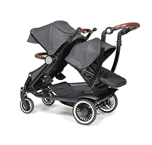 Austlen Entourage 2.0 Double Stroller in Black...