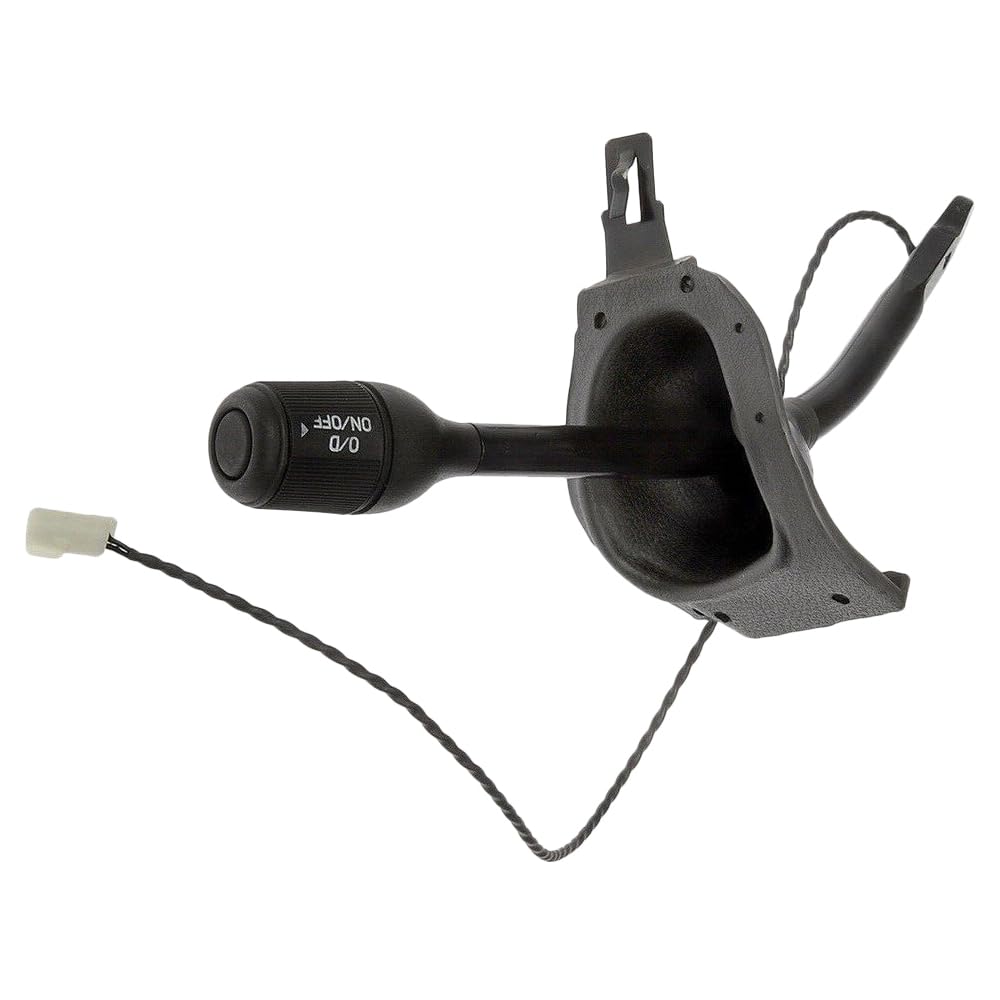 Riloer Brazo de palanca de cambios con interruptor de sobremarcha, palanca de cambio de transmisión de coche, palanca de cambios de coche, 5C3Z7210AAA, 5C3Z-7210-AAA, 4L3Z7210BAA