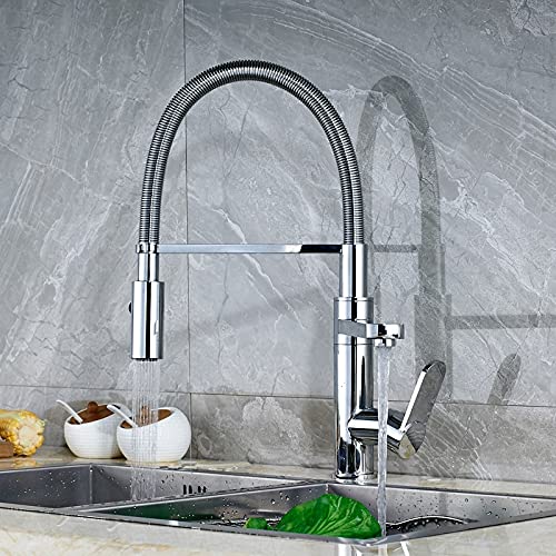 Mitigeur d'eau chaude et froide pour évier de cuisine et usage commercial - 2