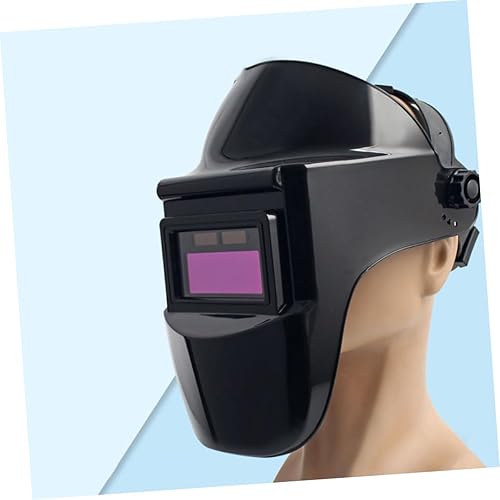 Miniatura 5 de Angoily 1 Unidades de Máscara de Soldadura Gafas Capucha de Soldador Capucha de Oscurecimiento Automático Solar Power Soldadura Casco de Soldadura