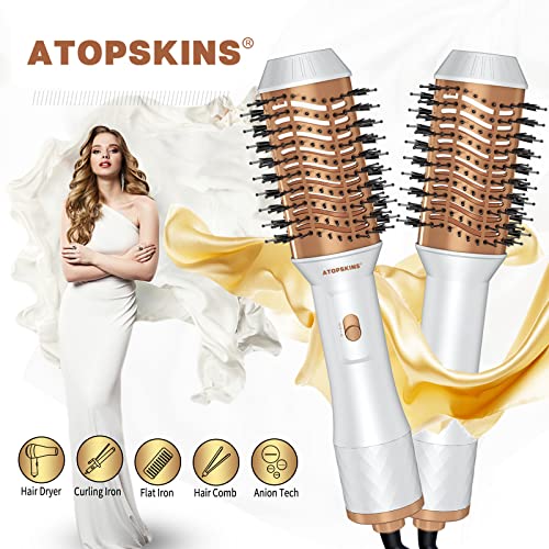 Hair Dryer Brush And Styler Volumizer, Hair Dryer Brush Blow Dryer Brush In One, 4 In 1 Hair Dryer, Negative Ion Anti-Frizz Blowout Hot Air Brush For Drying, Straightening, Curling, Salon #TOP3