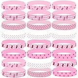 Hello Cat Theme Party Favors,24 Pieces Silicone Bracelets,Birthday Decorations Party Supplies, Goodie Bag Favors Return Gifts for Kids