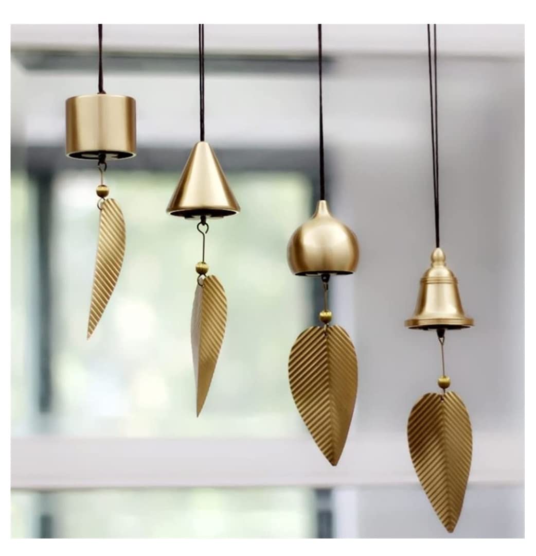 Campanelli A Vento da Giardino Campanelli Eolici Vintage Fengshui Bell Toy Good Luck Bless for Home Garden Hanging Windchime(B)