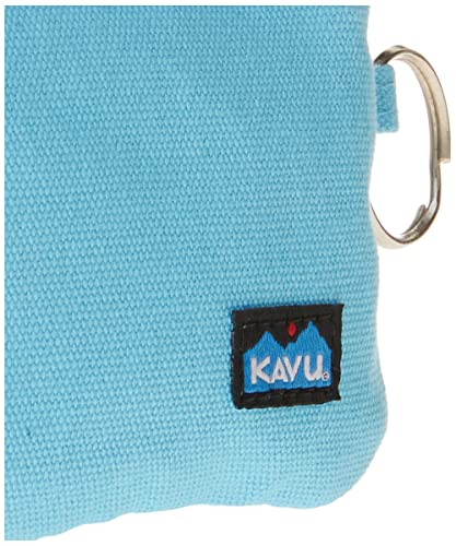 Image of KAVU Stirling Double Sided Slim Cotton Canvas Zip Wallet