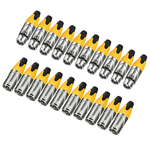 MFL. 3-Pin XLR Connector Yellow