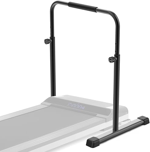 Adjustable Walking Pad Handle only, 19.7 inch Wide, 44 inch Max Height, Black