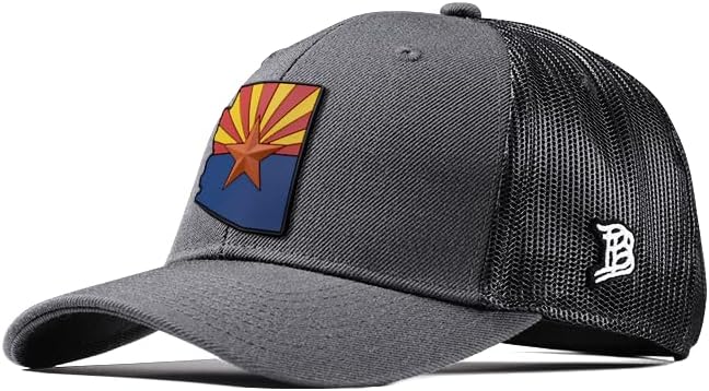 Branded Bills Arizona 48 PVC Curved Trucker, Lightweight, Comfortable Baseball Cap