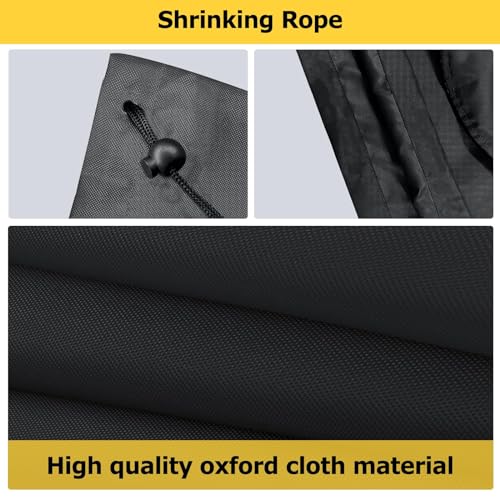 AKEfit Trimmer Engine Cover Weed Eater Covers Fits Weed Eater Edger Pole Saw Brush Cutters and Hedge Heavy Duty Waterproof Cover 3-Piece Set Black - Thumbnail 5