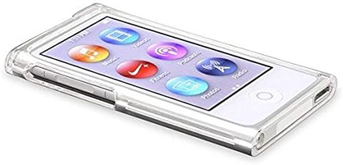 Miniatura 7 de Funda para iPod Nano 7 8, transparente y transparente para Apple iPod Nano 7 7 generación 8 8 generación (negro transparente)